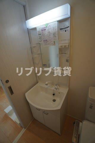 Stella本千葉の洗面所