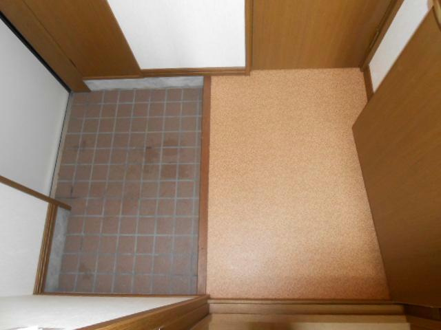 光昭ハイツの玄関