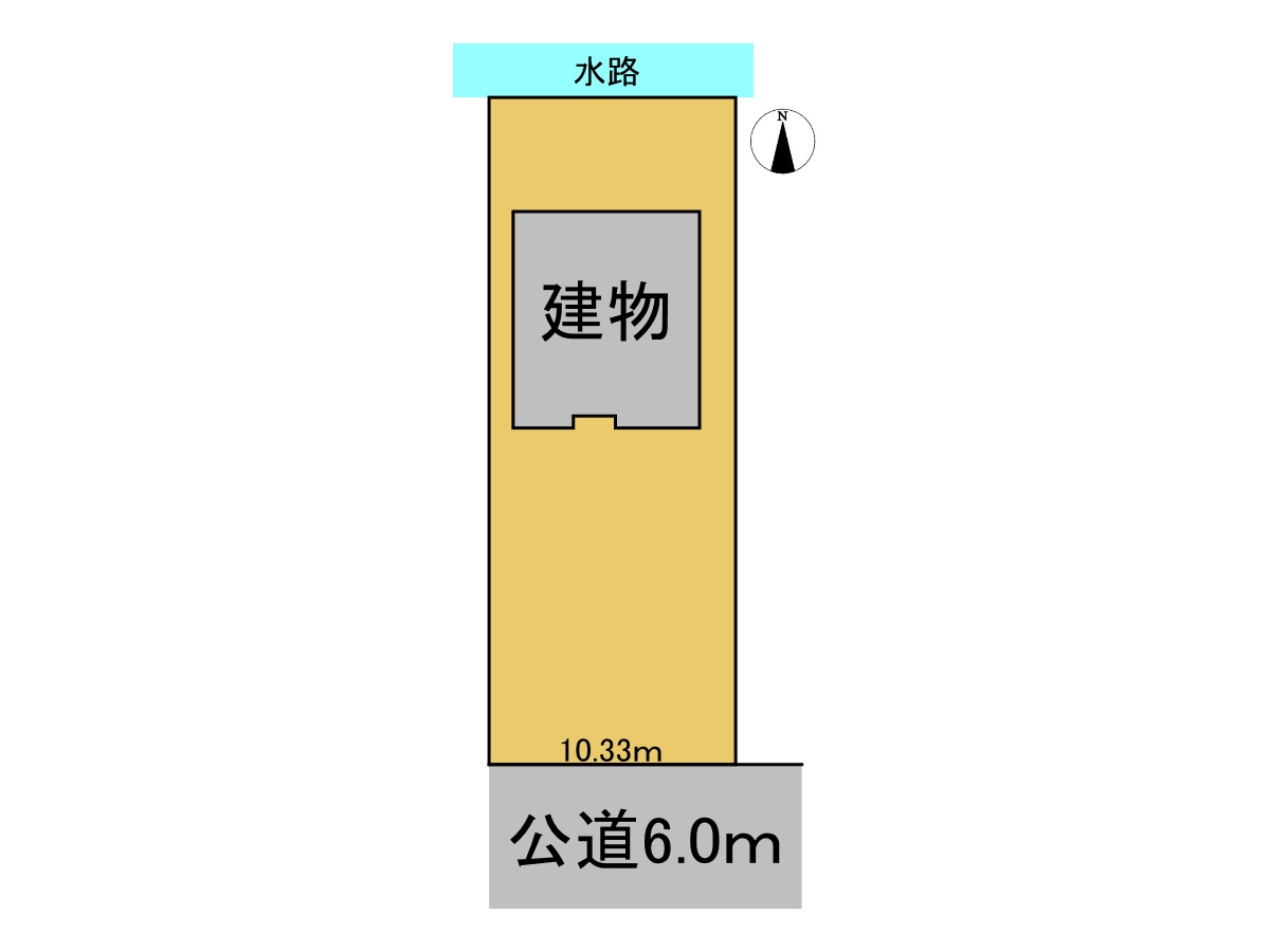 中古戸建　揖斐郡池田町六之井　平成30年築の区画図
