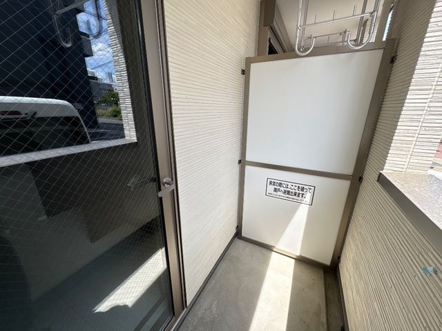 トウリ　ルームズ徳川東のバルコニー