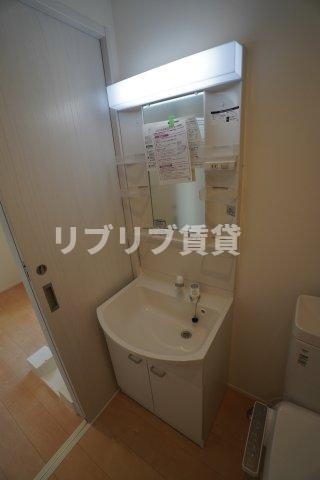 Stella本千葉の洗面所