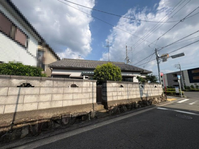 【前面道路含む現地写真】 | 上野芝町４丁　売土地 | お客様にとって最良のマイホームが見つかりますよう、イエストアが全力でお手伝いさせていただきます！