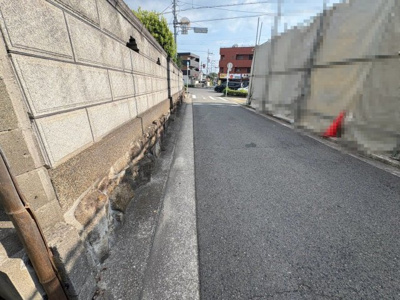 【前面道路含む現地写真】 | 上野芝町４丁　売土地 | ◆現地案内会開催中◆もちろん、当日のご連絡でも対応可能です♪ご自宅にお迎えも可能です！