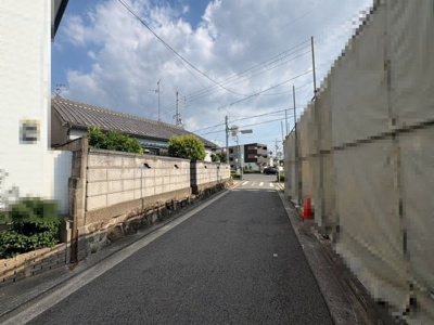 【前面道路含む現地写真】 | 上野芝町４丁　売土地 | 家探しはどうやってするの？から資金のことや住宅ローン、税金や制度のことまで住宅の難しいことをわかりやすく説明いたします♪