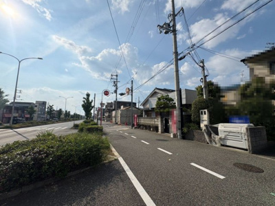 【前面道路含む現地写真】 | 上野芝町４丁　売土地 | 耳原総合病院まで約924ｍ！突然の怪我や体調不良の時にも安心ですね！