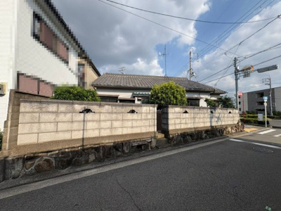 【前面道路含む現地写真】 | 上野芝町４丁　売土地 | 建築条件無！お好きな工務店やハウスメーカーで建築して頂けます♪