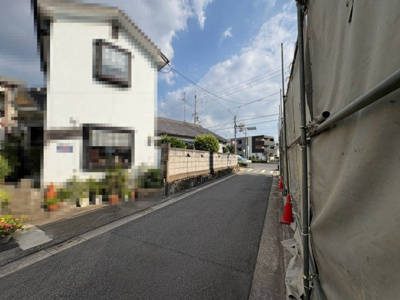 【前面道路含む現地写真】 | 上野芝町４丁　売土地 | ご家族に合ったプランをご提案いたします！資料請求だけでもお気軽にお問い合わせくださいね♪