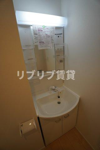 Stella本千葉の洗面所