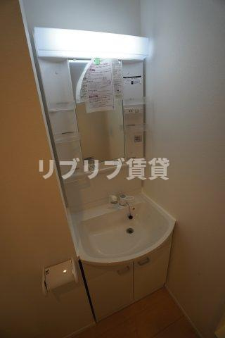 Stella本千葉の洗面所