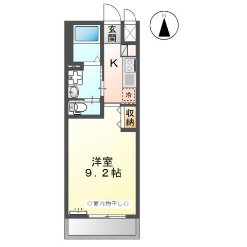Ｍ’ｚ　ｔｗｏ（エムズ　２）の間取り