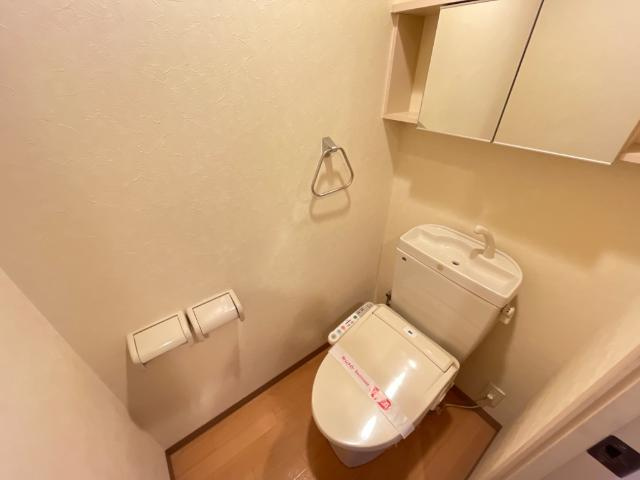 サンパレス伏石Ⅱのトイレ|シャワー付トイレ