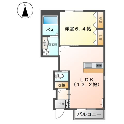 エルシオン百石の間取り
