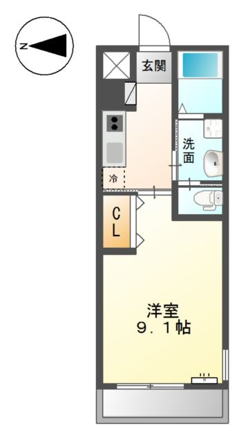 エスポワールⅡの間取り