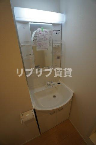 Stella本千葉の洗面所