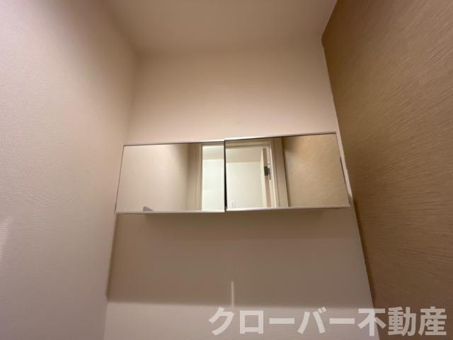 ベース新田南のトイレ|トイレの収納