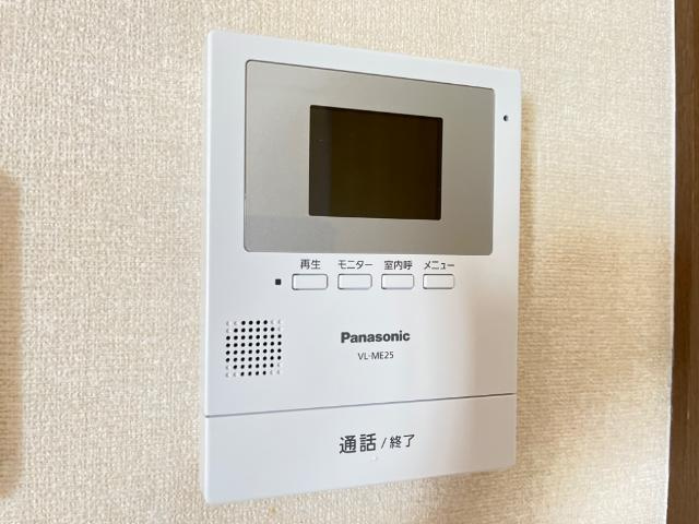 ステイブル円座Ⅱの内装|カメラ付インターホン