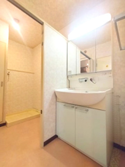 【独立洗面台】 | 小山田桜台1-5団地 | 使いやすい独立洗面台です