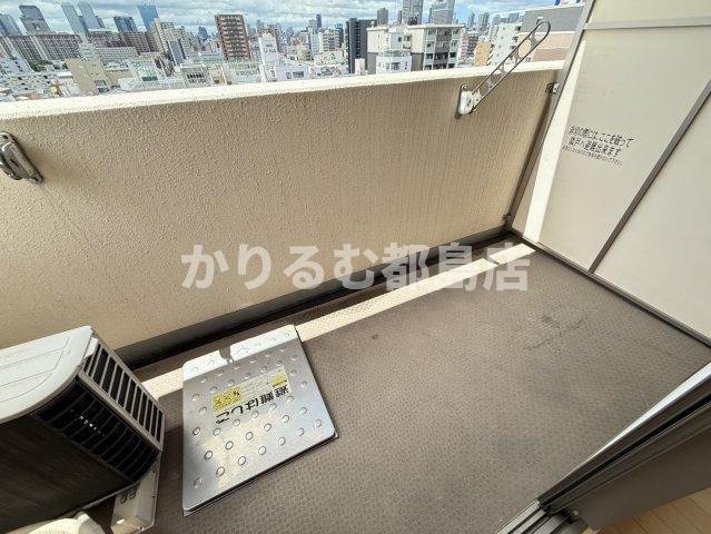 ディナスティ都島北通のバルコニー