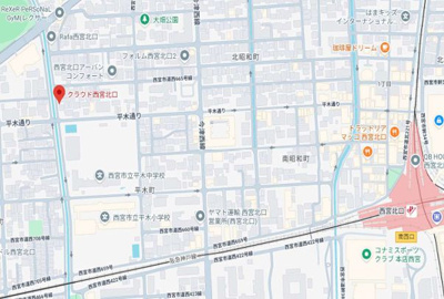【地図】 | クラウド西宮北口