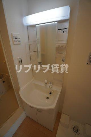 Stella本千葉の洗面所
