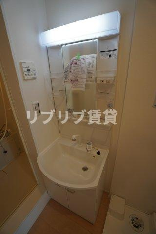 Stella本千葉の洗面所