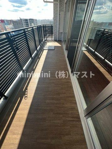 大阪市浪速区元町１丁目の賃貸マンションのバルコニー