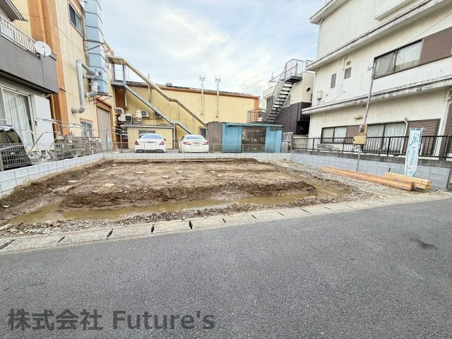 吉川市栄町　新築戸建　全1棟の外観|現地の写真になります。