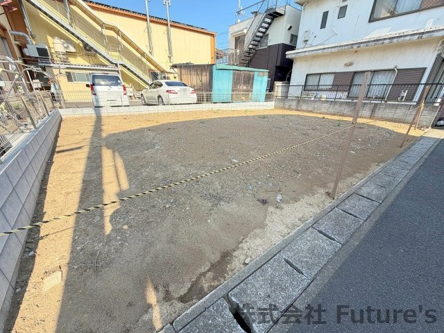 吉川市栄町　新築戸建　全1棟の外観|現地の写真になります。