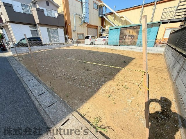 吉川市栄町　新築戸建　全1棟の外観|現地の写真になります。