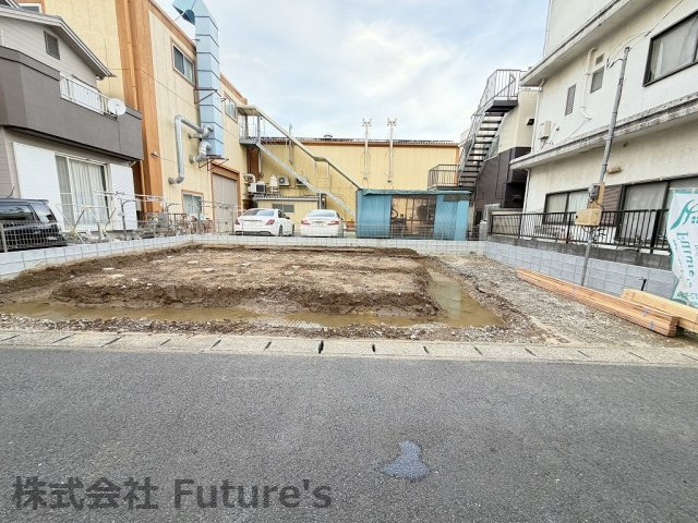 吉川市栄町　新築戸建　全1棟の外観|現地の写真になります。