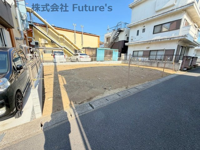 吉川市栄町　新築戸建　全1棟の外観|現地の写真になります。