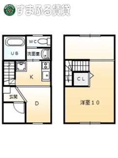 【間取り】 | ラ・プリマベーラ　知立市南陽