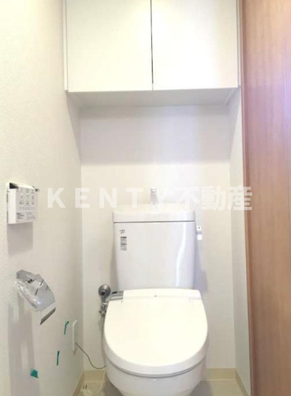 【トイレ】 | ミテッツァ北品川 | 落ち着いた色調のトイレです