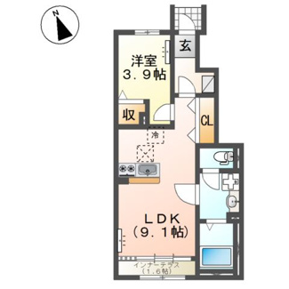 【間取り】 | フェイジョアＤ（仮）
