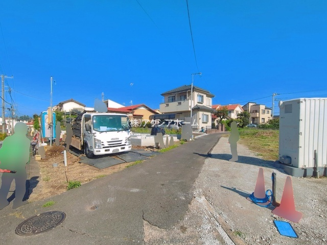 入間市野田・全1棟　新築一戸建　～並列駐車2台可～の前面道路含む現地写真|2026年8月24日撮影