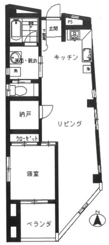笹山ビルの間取り|間取り