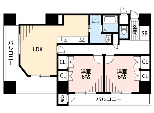 【間取り】 | ビュートリアム平尾 | 現況優先。