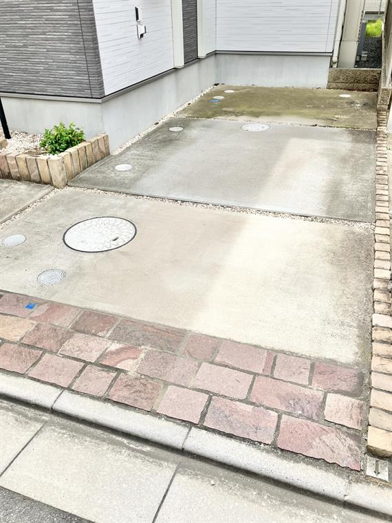 東船橋戸建の駐車場