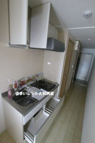 大和ステーションヒルズ弐番館のキッチン