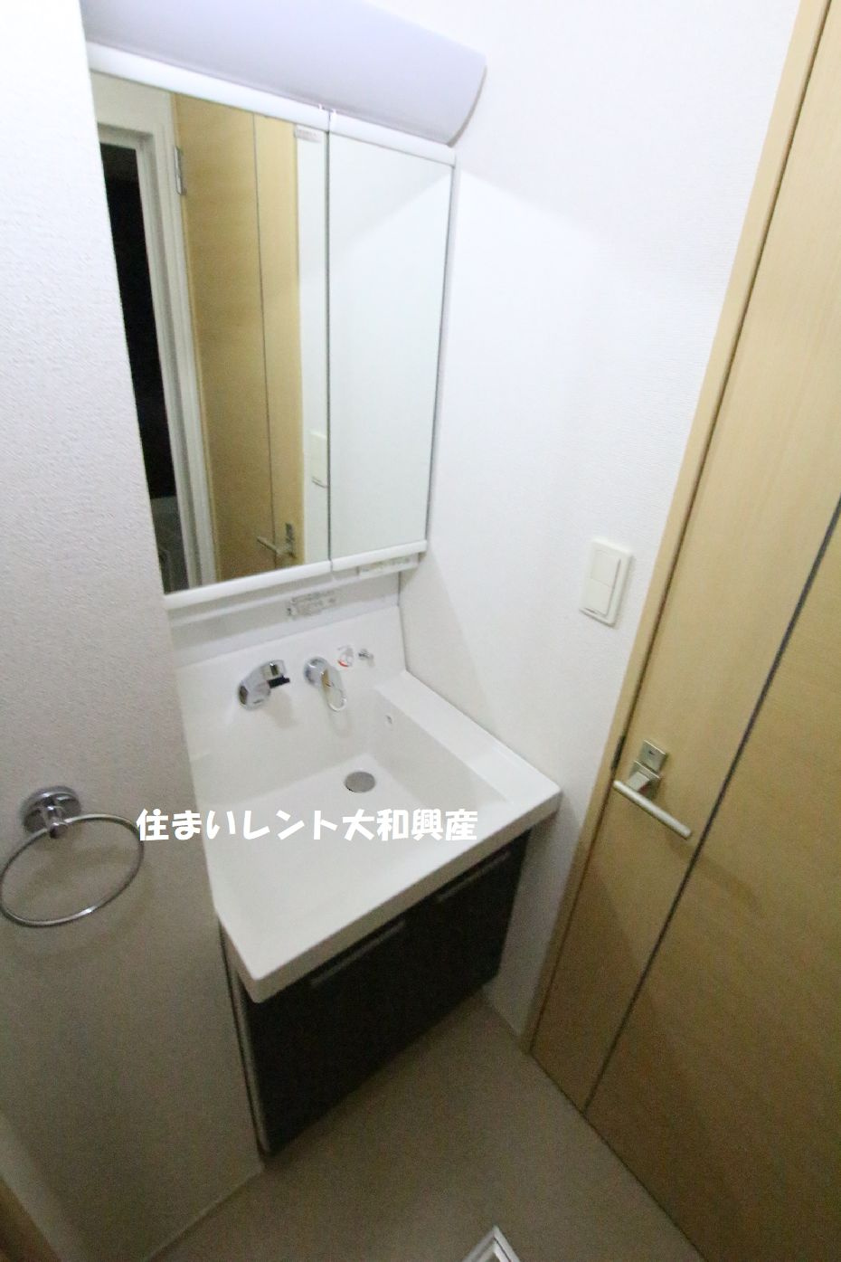大和ステーションヒルズ弐番館の洗面所