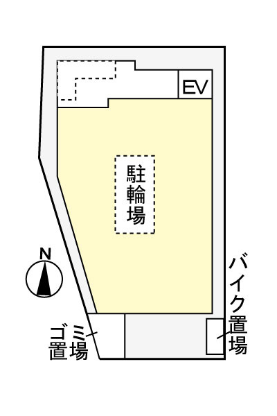 大和ステーションヒルズ弐番館の区画図