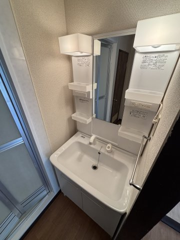 川崎市多摩区菅１丁目の賃貸マンションの洗面所