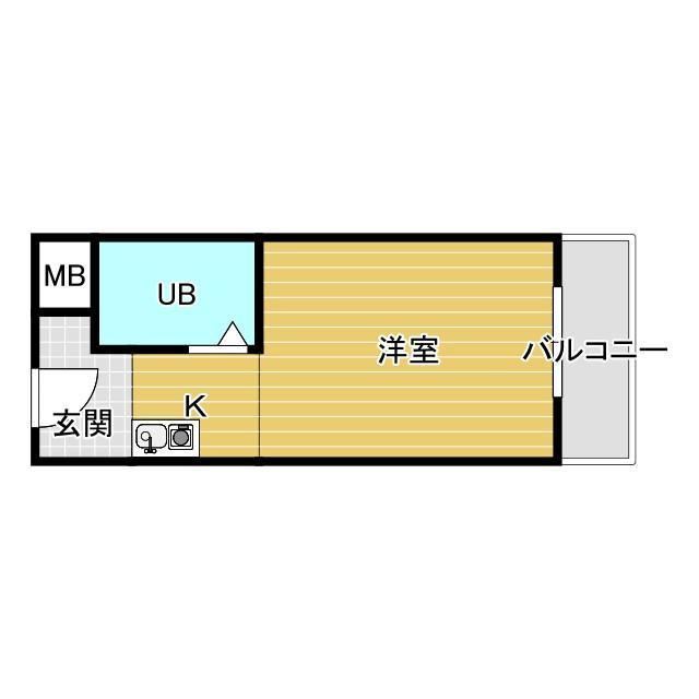 ハイツ茨木の間取り