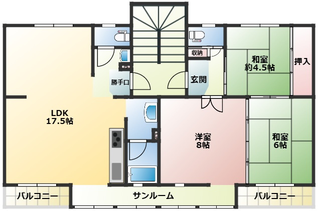 【間取り】 | 大久保東第5住宅