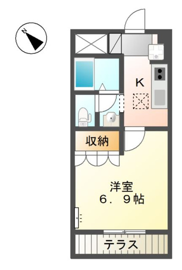 【間取り】 | グランチェスタ．冬野