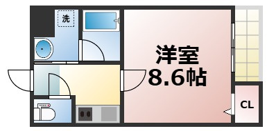 【間取り】 | ソリティア桃谷　仲介手数料無料