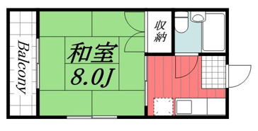 【間取り】 | グリーンコーポ