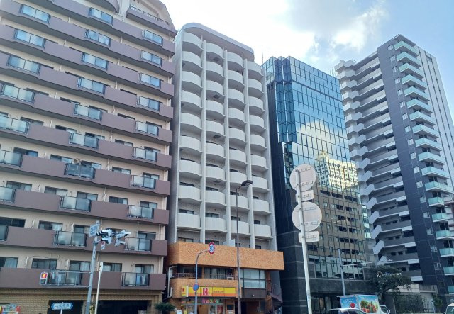 ライオンズマンション江戸堀の外観