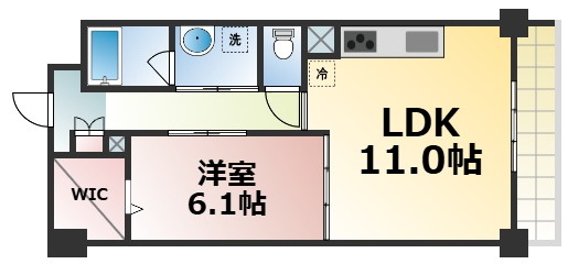 【間取り】 | アベニール四天王寺 仲介手数料無料