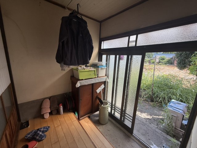 多久市南多久町　平屋の玄関